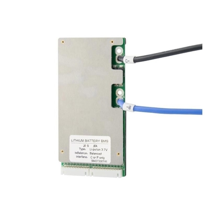 50A লিথিয়াম BMS সিস্টেম 17s 60V তাপমাত্রা নিয়ন্ত্রণ PCM PCB সুরক্ষা বোর্ডের সাথে