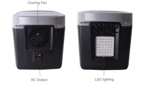 ক্যাম্পিং পোর্টেবল পাওয়ার জেনারেটর 1000w 520wh লিথিয়াম ব্যাটারি পাওয়ার ব্যাংক