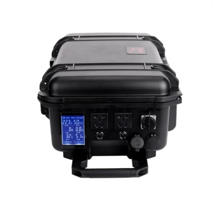 220V 5000W 3127WH সোলার জেনারেটর পোর্টেবল পাওয়ার স্টেশন ABS কেস PWM কন্ট্রোলার
