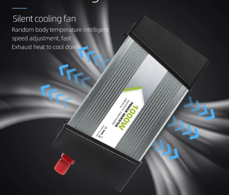 DC থেকে AC সংশোধন করা সাইন ওয়েভ পাওয়ার ইনভার্টার 12v থেকে 220v 1000W ডিসি এসি পাওয়ার ইনভার্টার