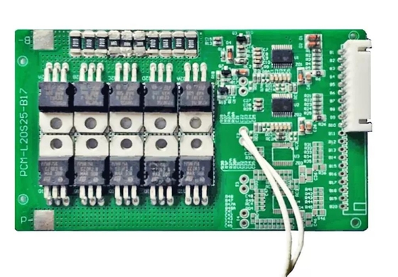 36v 48v 60v ব্যাটারি প্যাকের জন্য 10-17S Li Ion / Lifepo4 স্মার্ট BMS সিস্টেম 40A 60A 80A