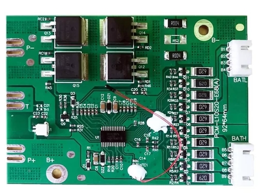 36v 48v 60v ব্যাটারি প্যাকের জন্য 10-17S Li Ion / Lifepo4 স্মার্ট BMS সিস্টেম 40A 60A 80A