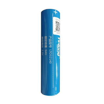 2.3V 9AH রিচার্জেবল লি আয়ন সেল, 32140 LTO লিথিয়াম টাইটানেট ব্যাটারি