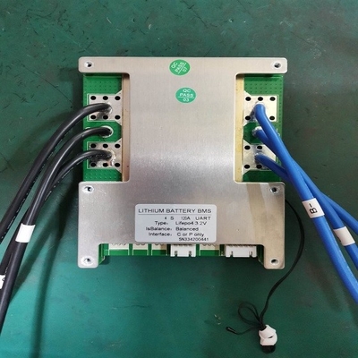 120A Smart Bms 4s Lifepo4, স্কুটারের জন্য 12v ব্যাটারি সুরক্ষা বোর্ড
