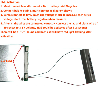 Li Ion Lifepo4 ব্যাটারির জন্য Ant LTO ব্যাটারি BMS 7s-16s 100A 320A স্মার্ট