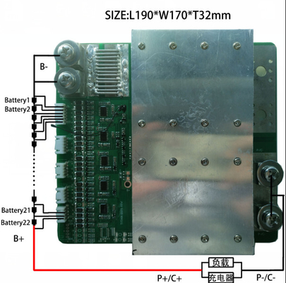 5S 12v লিথিয়াম BMS, Lifepo4 ব্যাটারি BMS 30A বৈদ্যুতিক গাড়ির জন্য অটো চালু হয়েছে