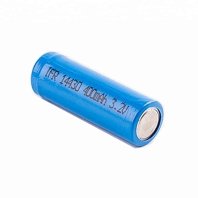 15g Lifepo4 সাইজ 14430 রিচার্জেবল সোলার ব্যাটারি 3.2 V 400mah ডিজিটাল টুলের জন্য