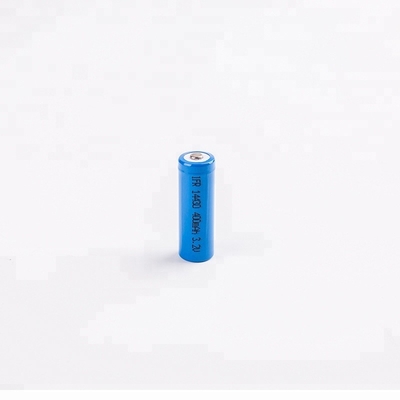 15g Lifepo4 সাইজ 14430 রিচার্জেবল সোলার ব্যাটারি 3.2 V 400mah ডিজিটাল টুলের জন্য