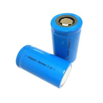 3500mah LiFePO4 ব্যাটারি সেল IFR 32600 3.2V ডিপ সাইকেল রিচার্জেবল