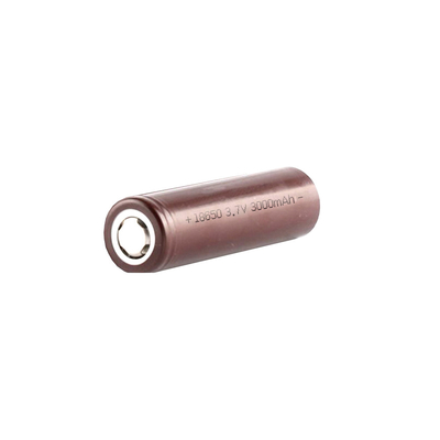 18650 লিথিয়াম আয়ন ব্যাটারি সেল 3.7 ভোল্ট 20A 3000mah 18×65mm সাইজ