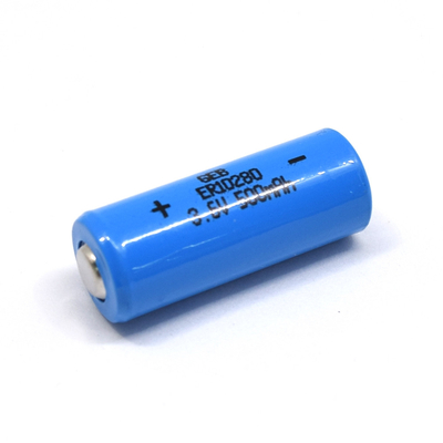 LiSOCL2 লিথিয়াম আয়ন ব্যাটারি সেল নন রিচার্জেবল 3.6V 500mAh ER10280