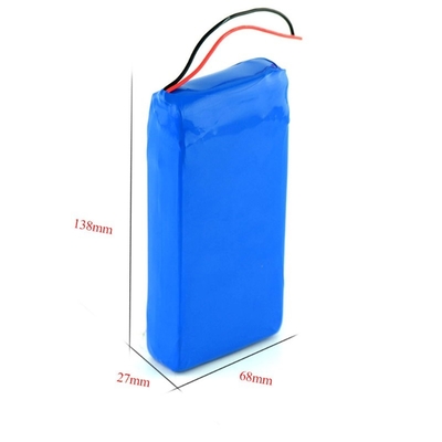 9000mah 18650 লিথিয়াম আয়ন ব্যাটারি প্যাক, 7.4 V রিচার্জেবল লিথিয়াম আয়ন ব্যাটারি