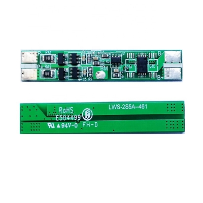 ছোট BMS সক্রিয় ব্যালেন্স, পজিটিভ 7.4V 3A Lipo ব্যাটারি BMS