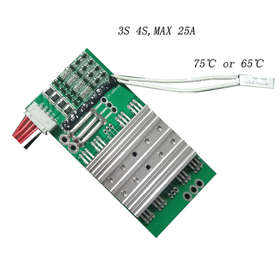 12v Lifepo4 সক্রিয় ব্যালেন্স BMS Smart 4s 10A 20A ডাবল লেয়ার