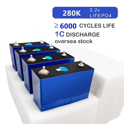 গ্রেড A LiFePO4 ব্যাটারি প্যাক 280K 32v 280ah 6000 সাইকেল সহ