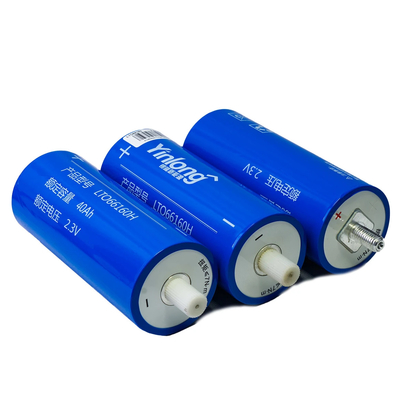 সৌর সঞ্চয়ের জন্য 66160 LTO ব্যাটারি সেল 2.3V 35Ah 2kg ওজন
