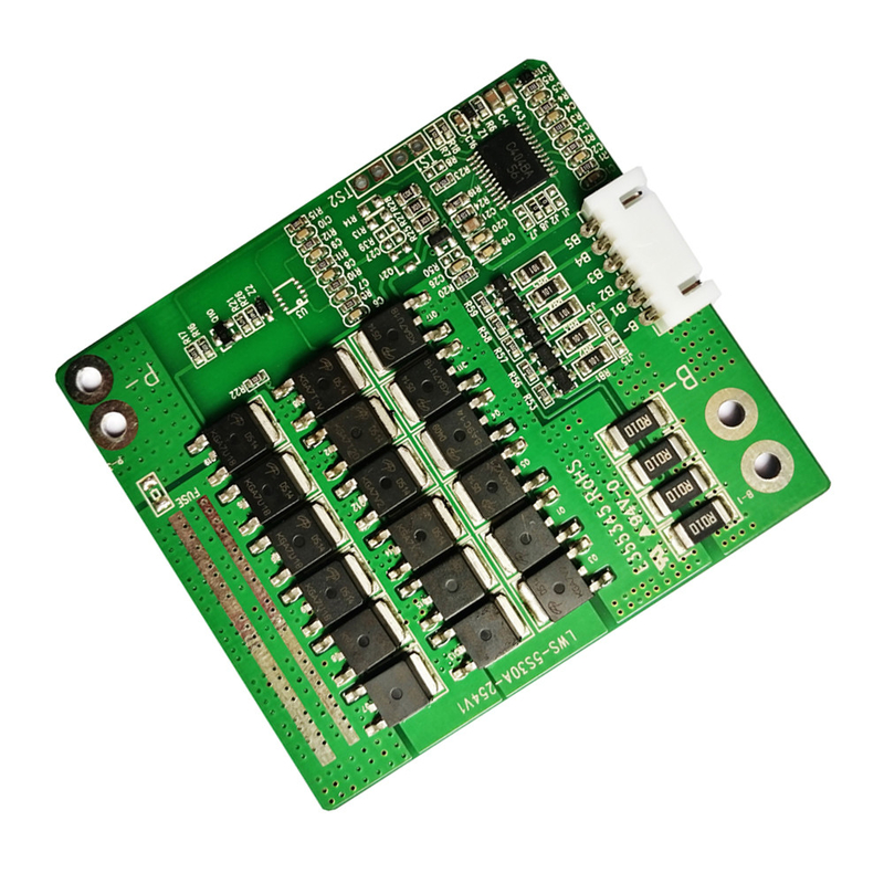 লিথিয়াম আয়ন ব্যাটারি প্যাকের জন্য 18.5V 30A 5S LTO ব্যাটারি BMS 1.6mm পুরুত্ব