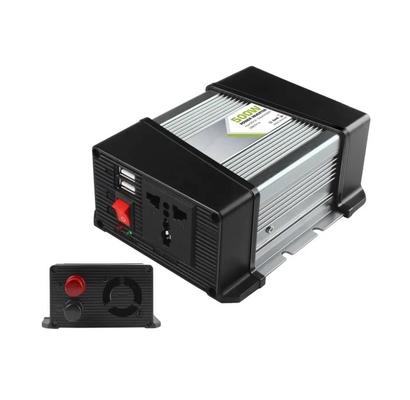 যানবাহন মাউন্টেড সোলার পাওয়ার ইনভার্টার 500W 12v থেকে 220v হোম 5v 2.1a ডুয়াল ইউএসবি সহ
